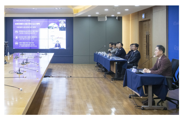 정장선 시장, KAIST 학과장 회의에서 지역 미래비전…