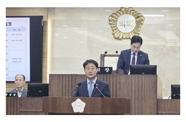 평택시의회 제10대 전반기 의장단 출범…최재영 의장·정…